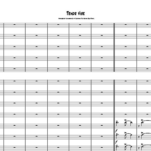 Tenor Vibe - PDF VERSION