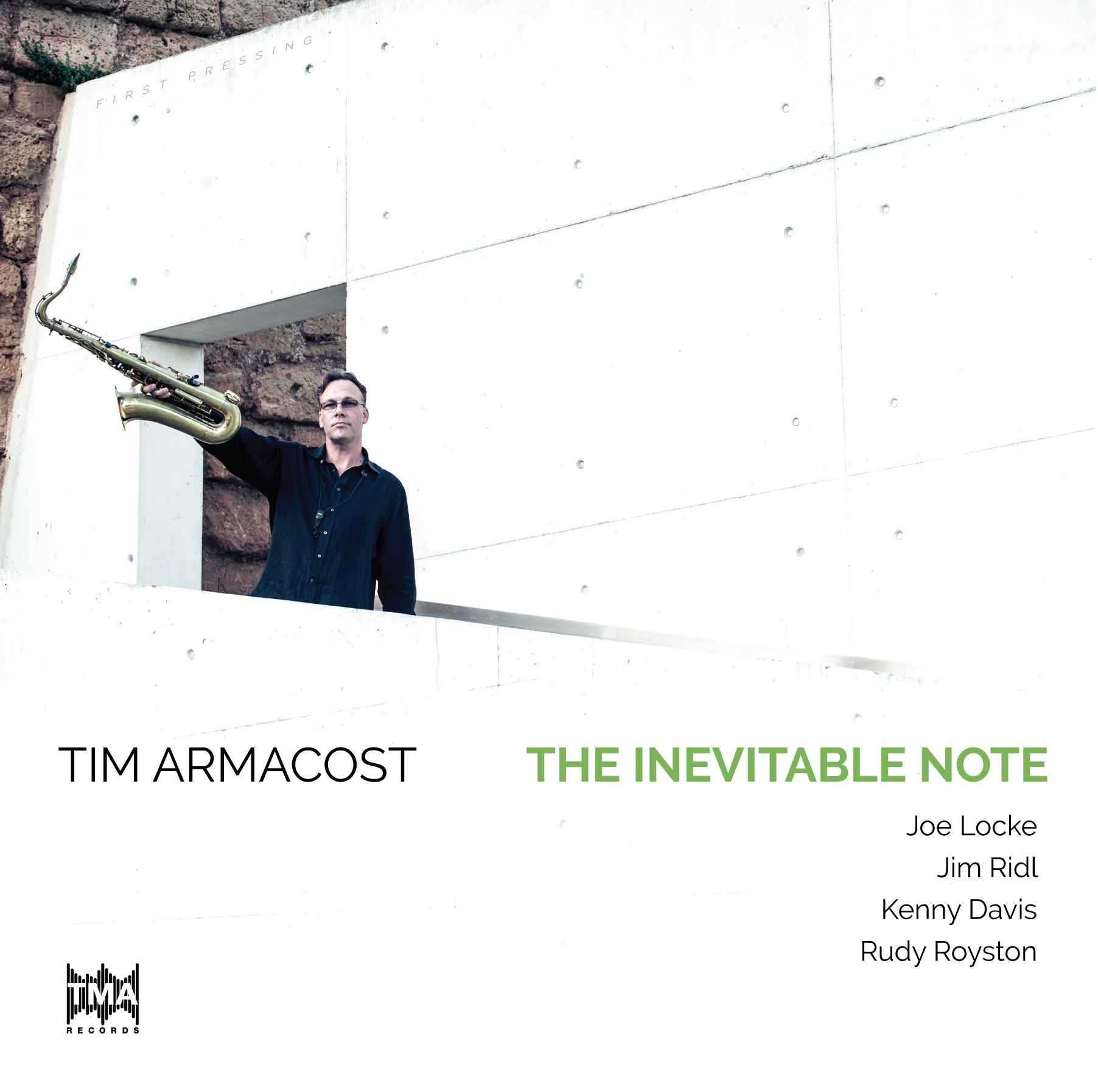 Tim Armacost, The Inevitable Note Album Cover